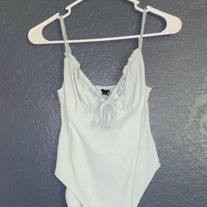 Mint green body suit worn once